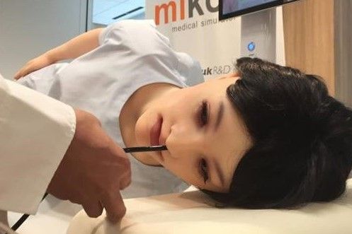 В Японии создали 3D-печатного робота Микото для обучения студентов-медиков