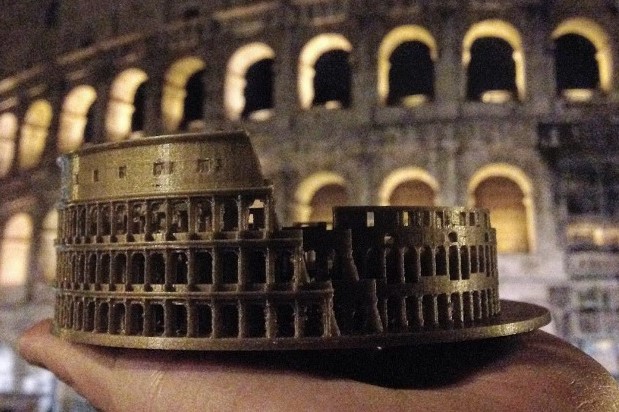 Итальянский инженер создаёт 3D-печатные модели памятников после каждого путешествия
