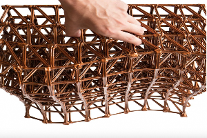 Сделанный на 3D-принтере бамбуковый павильон от SHoP Architects 