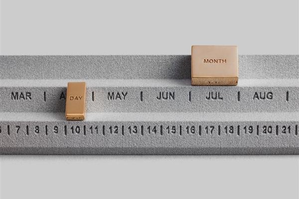 Компания Yonoh выпустила потрясающий 3D-печатный календарь "Perpetuum"