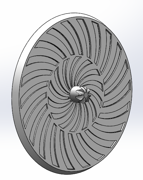Решётка(сетка) вентиляционная - 3D-модель