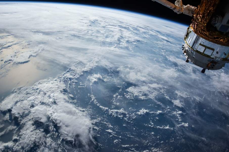 Снимок земли с космоса