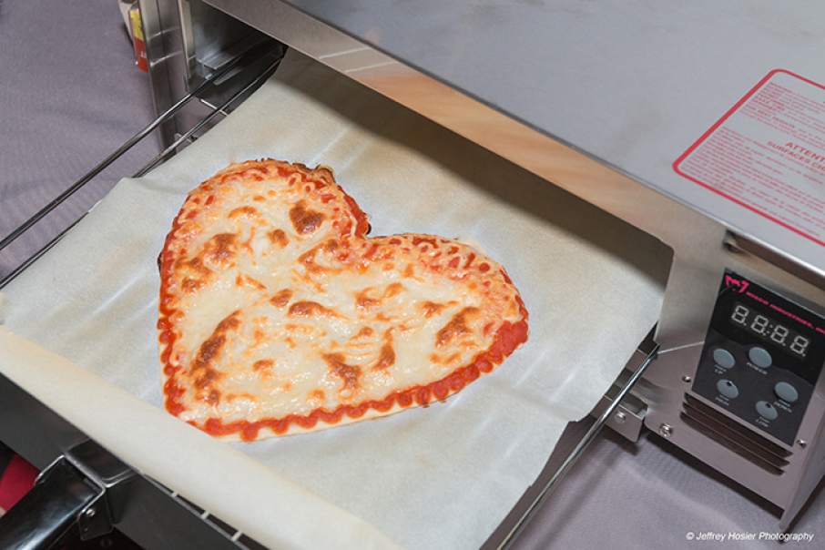 Пицца, сделанная на 3Д-принтере