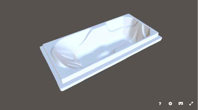 3D-модель ванны