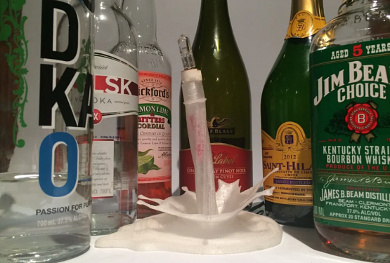 картинка Подставка-фонарь для пустой бутылки