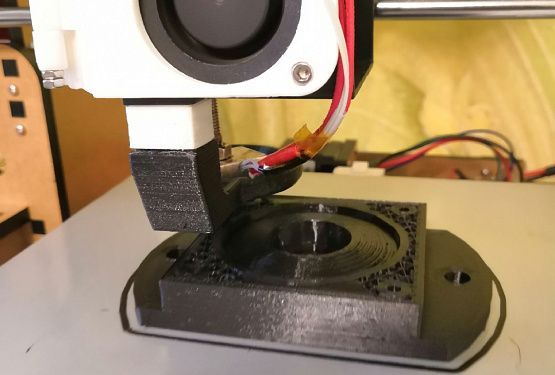 картинка Фланец электродвигателя передний