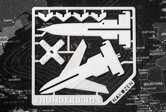 картинка Космический корабль Thunderbird, конструктор