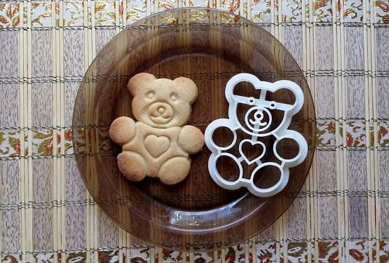 картинка Форма для печенья "Медвежонок Тедди"