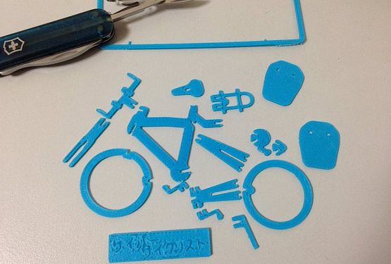картинка 3D пазл "Велосипед"