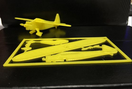 картинка 3D пазл "Самолет"