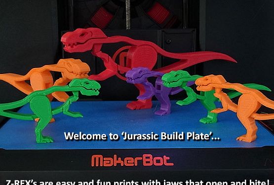 картинка Прищепка "Тиранозавр"