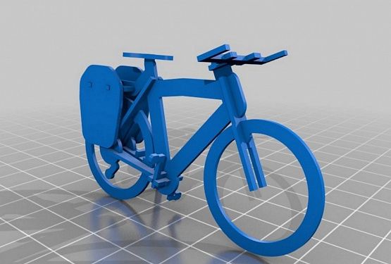 картинка 3D пазл "Велосипед"