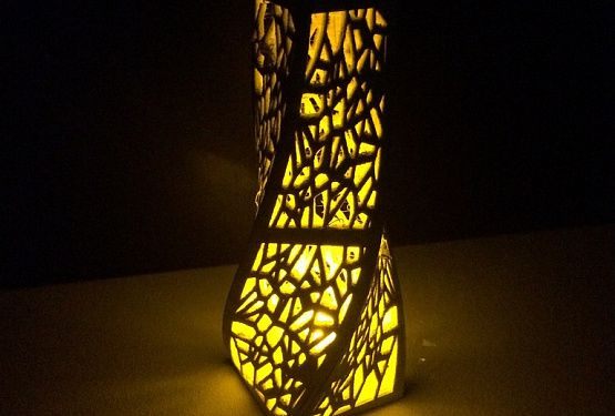 картинка Спиральная ваза или лампа