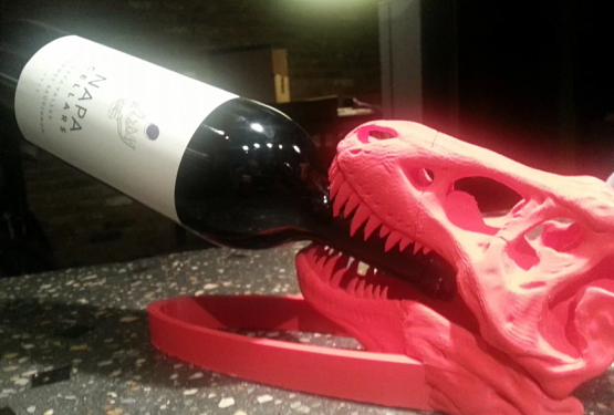 картинка Подставка для вина Жажда динозавра