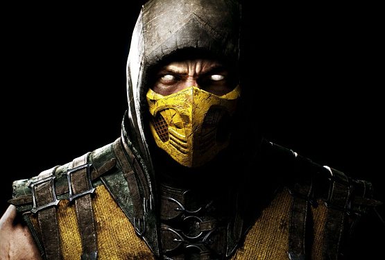 картинка Маска Скорпиона из Mortal Kombat