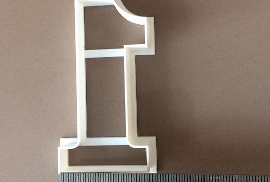 картинка Цифра 1 форма для пряников