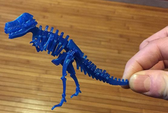 картинка 3D пазл "Динозавр Ти-Рекс"