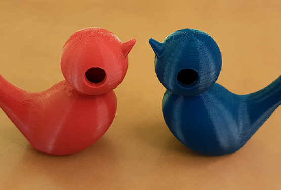 картинка Свисток птичка