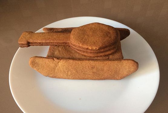 картинка Танк T34 форма для печенья