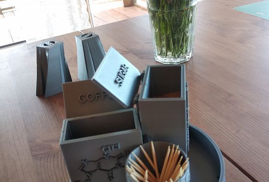 картинка Подставка на стол для кофе, сахара, зубочисток