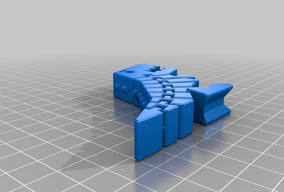 картинка Динозавр на шарнирах