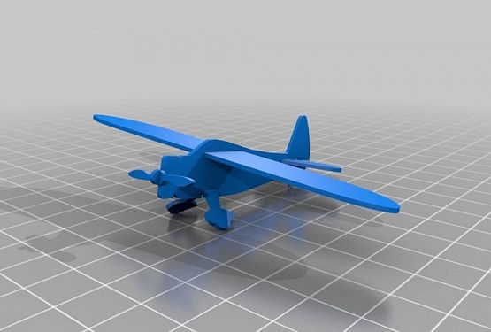 картинка 3D пазл "Самолет"